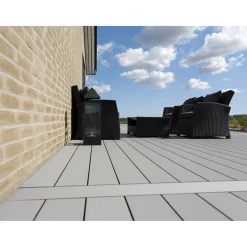 WIMEX FUR CLASSIC TERRASSEBRÆT 23 X 146 X 3600 MM GRÅ