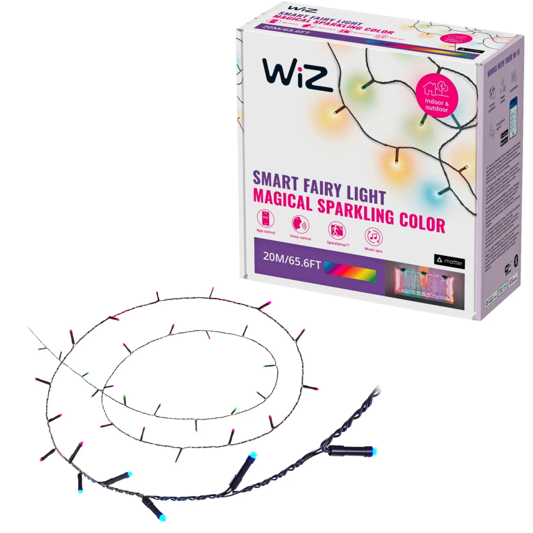 WIZ FAIRY LIGHT SMART LYSKÆDE