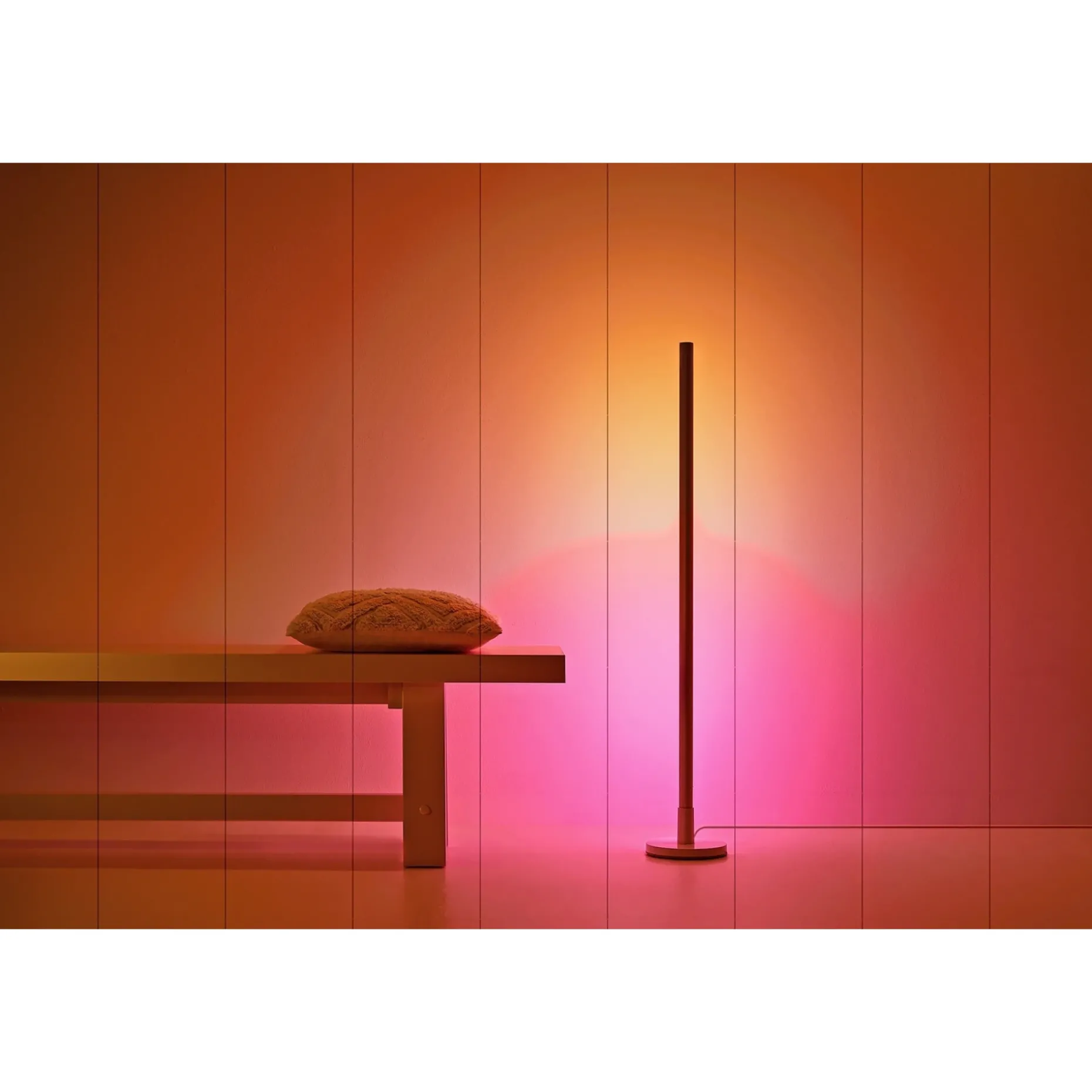 WIZ POLE GULVLAMPE HVID 150 CM