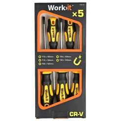 WORK>IT TORX SKRUETRÆKKERSÆT 5 DELE
