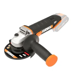 WORX POWERSHARE WX803.9 VINKELSLIBER AKKU 20V UDEN BATTERI OG LADER