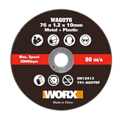 WORX WA6075 DIAMANTKLINGE 76X1,3X10MM