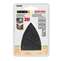 WORX WA2125 SLIBEARK K40/K80/K120/K180/K220 20 STK