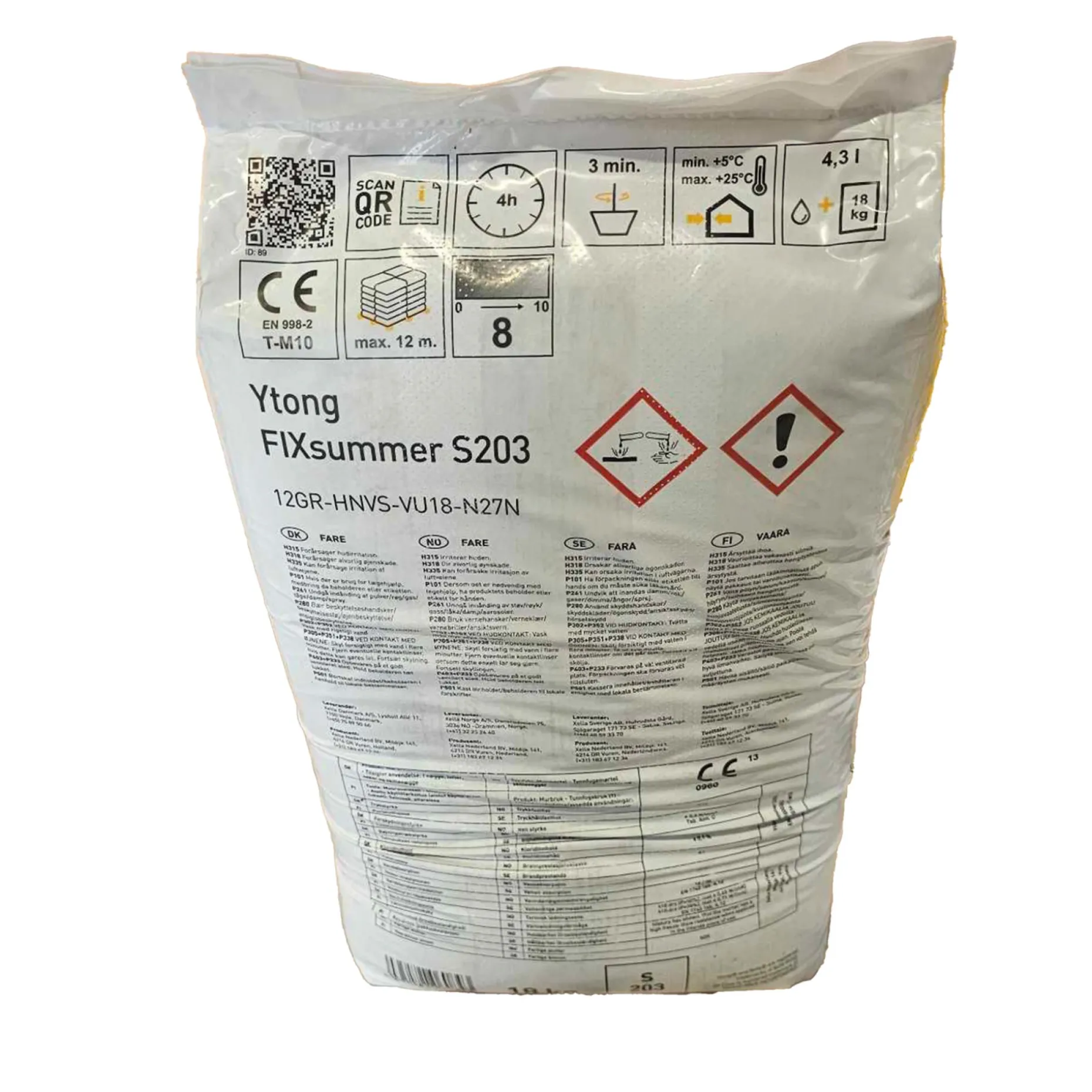 XELLA YTONG SOMMER LIM 18 KG