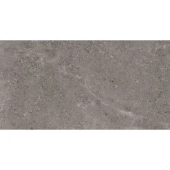 XL-BYG LECCESE FOSSILE GULVFLISE 30X60 MØRK GRÅ