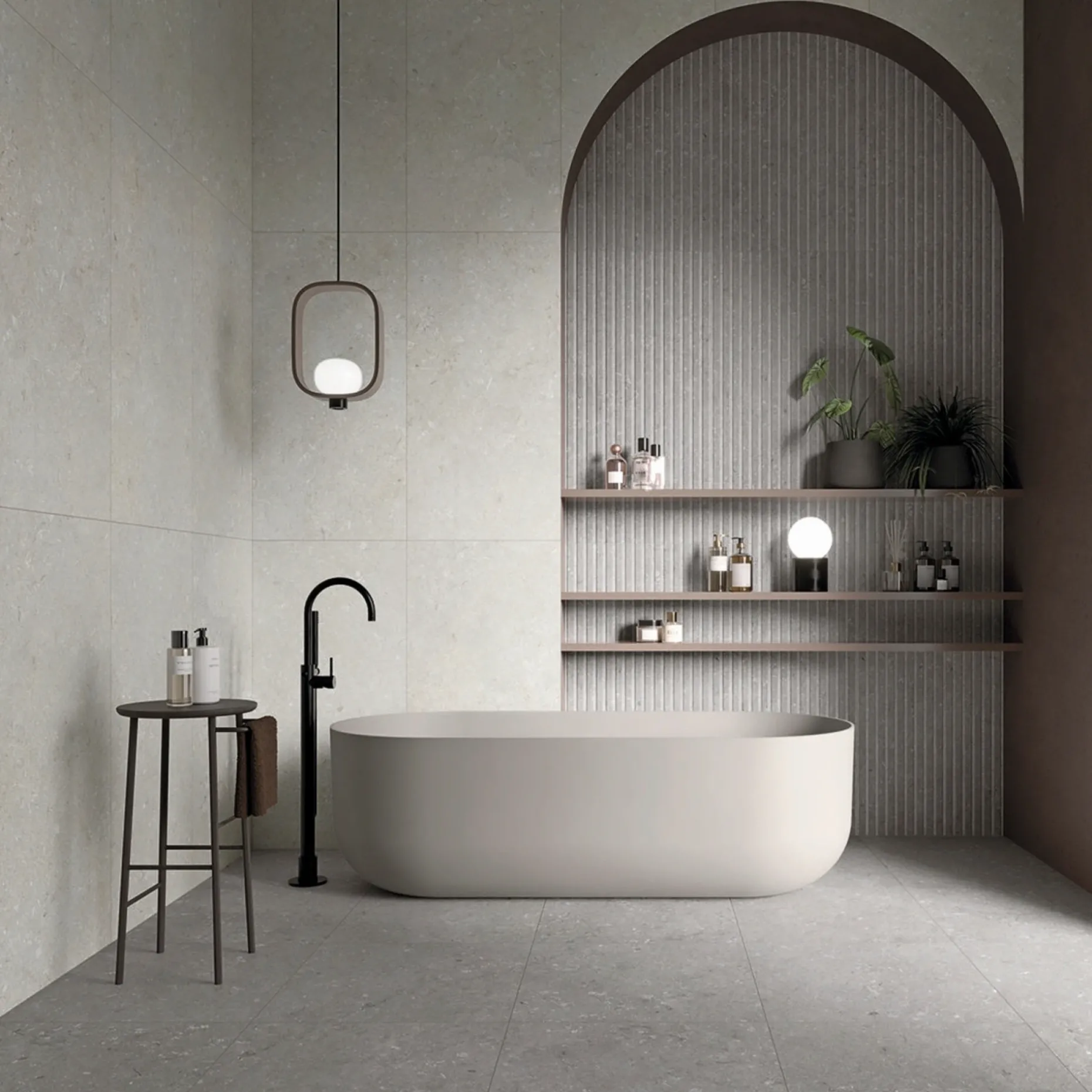 XL-BYG SHELLSTONE GRIGIO GULVFLISE 30X60 GRÅ