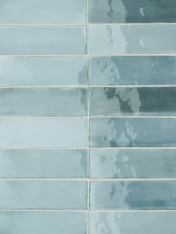 XL-BYG T-BRICK WALL CERULEAN VÆGFLISE 5,2X16 BLÅ
