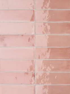 XL-BYG T-BRICK WALL PINK PANTHER VÆGFLISE 5,2X16 RØD